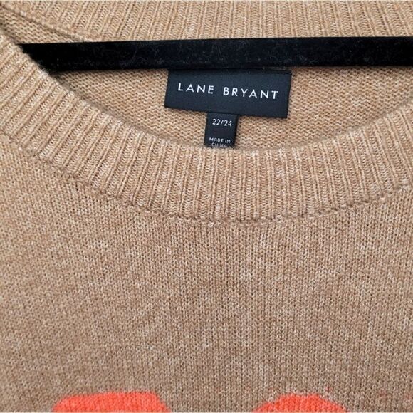 Lane Bryant Beige "ICON" Sweater - Picture 4 of 4